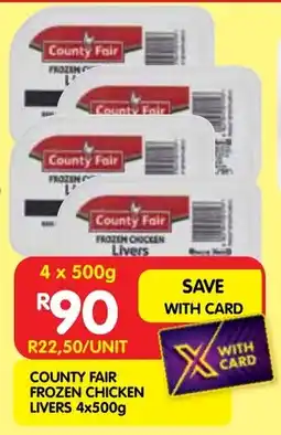 Shoprite County fair frozen chicken livers offer