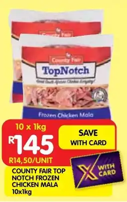 Shoprite County fair top notch frozen chicken mala offer