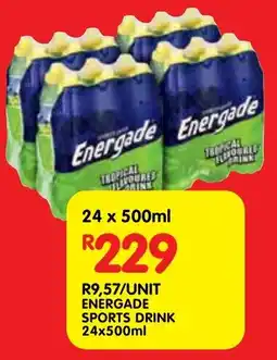Shoprite Energade sports drink offer