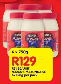 Shoprite Mama's mayonnaise offer