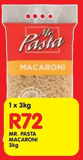 Shoprite Mr. pasta macaroni offer