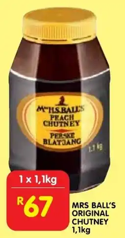 Shoprite Mrs ball's original chutney offer