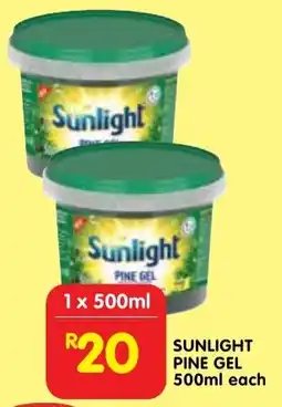 Shoprite Sunlight pine gel offer