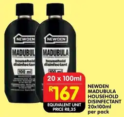 Shoprite Newden madubula household disinfectant offer