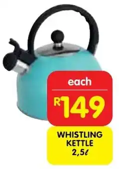 Shoprite Whistling kettle offer