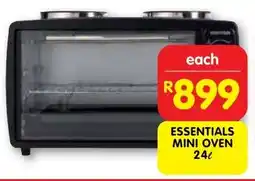 Shoprite Essentials mini oven offer