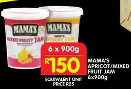 Shoprite Mama's apricot/ mixed fruit jam offer
