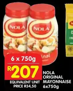 Shoprite Nola original mayonnaise offer