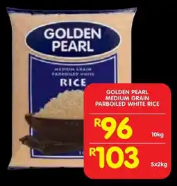 Shoprite Golden pearl medium grain parboiled white rice offer