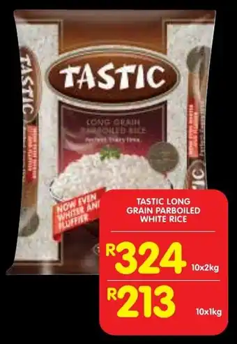 Shoprite Tastic long grain parboiled white rice offer