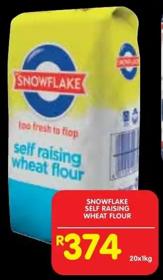 Shoprite Snowflake self raising wheat flour offer