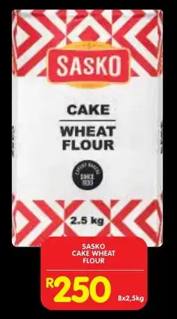 Shoprite Sasko cake wheat flour offer