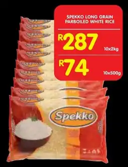 Shoprite Spekko long grain parboiled white rice offer