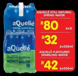 Shoprite Aquelle still natural spring water offer
