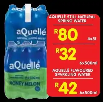 Shoprite Aquelle flavoured sparkling water offer