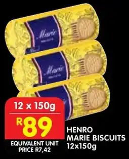 Shoprite Henro marie biscuits offer