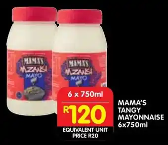 Shoprite Mama's tangy mayonnaise offer