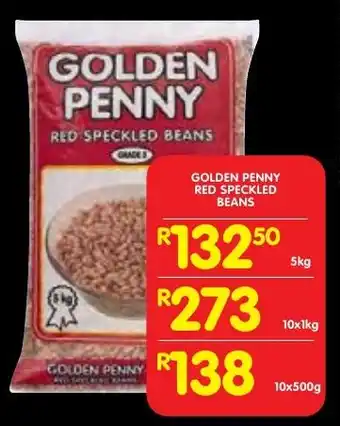 Shoprite Golden penny red speckled beans offer