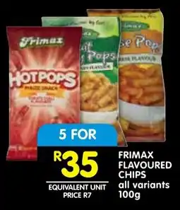 Shoprite Frimax flavoured chips offer