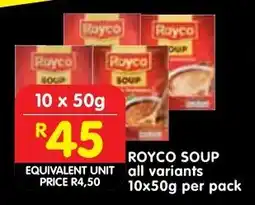 Shoprite Royco soup offer