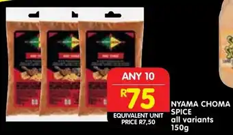Shoprite Nyama choma spice offer