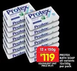Shoprite Protex bath soap offer