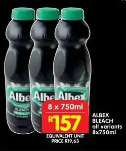 Shoprite Albex bleach offer
