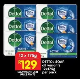 Shoprite Dettol soap offer