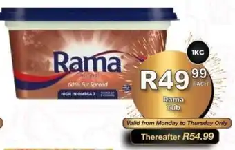 Take 'n Pay Rama Tub offer