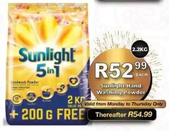 Take 'n Pay Sunlight Hand Washing Powder offer