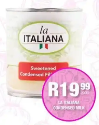 Take 'n Pay La italiana condensed milk offer