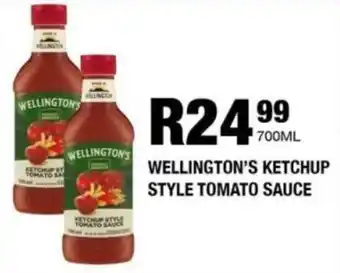 Take 'n Pay Wellington's ketchup style tomato sauce offer