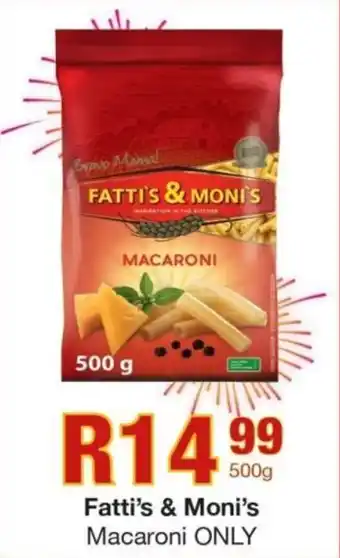 Take 'n Pay Fatti's & Moni's Macaroni offer