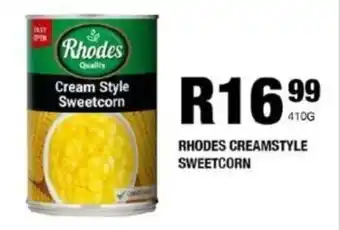 Take 'n Pay Rhodes Cream Style Sweetcorn offer