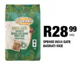 Take 'n Pay Spekko india gate basmati rice offer