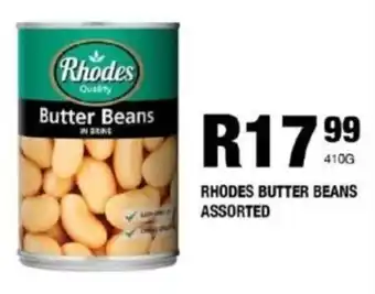 Take 'n Pay Rhodes Butter Beans Assorted offer