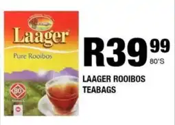 Take 'n Pay Laager rooibos teabags offer