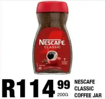 Take 'n Pay Nescafe classic coffee jar offer