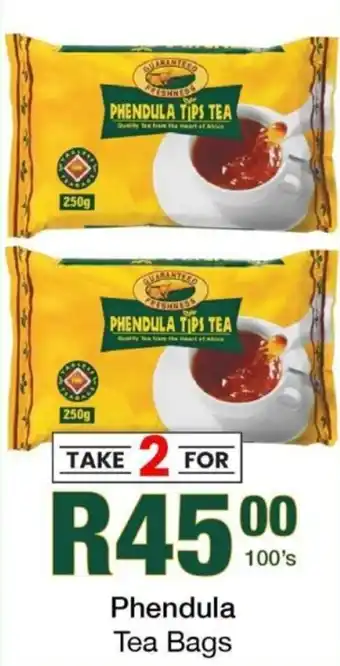 Take 'n Pay Phendula Tea Bags offer