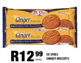 Take 'n Pay De vries ginger biscuits offer