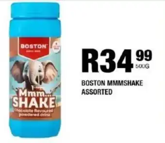 Take 'n Pay Boston mmmshake assorted offer