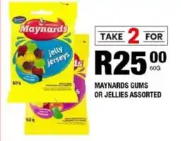 Take 'n Pay Maynards gums or jellies assorted offer