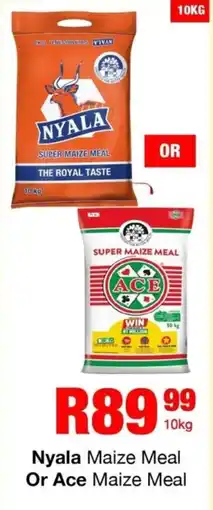 Take 'n Pay Nyala Maize Meal Or Ace Maize Meal offer