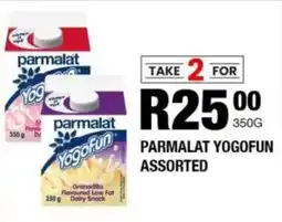Take 'n Pay Parmalat yogofun assorted offer