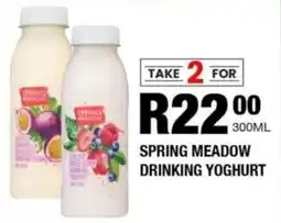 Take 'n Pay Spring meadow drinking yoghurt offer