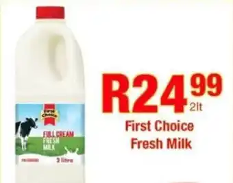 Take 'n Pay First Choice Fresh Milk offer