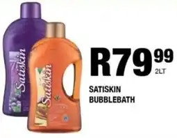 Take 'n Pay Satiskin bubblebath offer