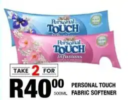 Take 'n Pay Personal touch fabric softener offer