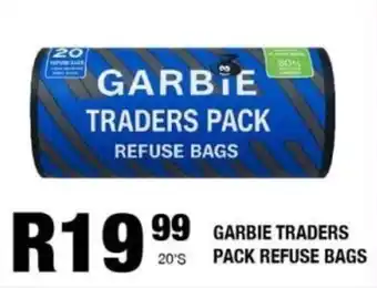 Take 'n Pay Garbie traders pack refuse bags offer
