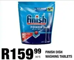 Take 'n Pay Finish dishwashing tablets offer